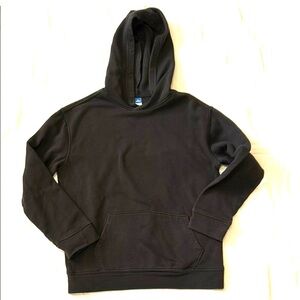 Kids Old Navy Black Pullover Hoodie Sweatshirt